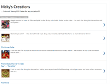 Tablet Screenshot of nickycreations.blogspot.com