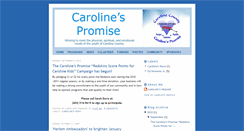 Desktop Screenshot of carolinepromise.blogspot.com