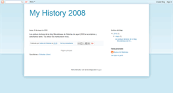 Desktop Screenshot of myhistory2008.blogspot.com