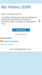 Mobile Screenshot of myhistory2008.blogspot.com