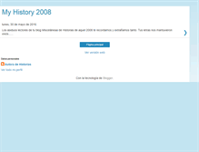 Tablet Screenshot of myhistory2008.blogspot.com