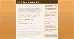 Desktop Screenshot of letizia-ortiz.blogspot.com