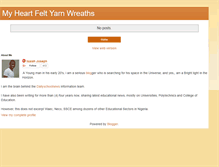 Tablet Screenshot of heartfeltyarnwreaths.blogspot.com