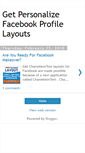 Mobile Screenshot of personalize-facebooklayouts.blogspot.com
