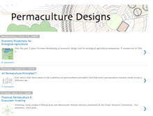 Tablet Screenshot of permaculturedesigns.blogspot.com