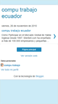 Mobile Screenshot of compu-trabajo-ecuador.blogspot.com