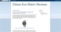 Desktop Screenshot of citizen-eco.blogspot.com