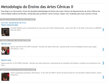 Tablet Screenshot of metodologiadasartescenicasii.blogspot.com