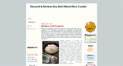 Desktop Screenshot of hitachiricecooker.blogspot.com