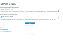 Tablet Screenshot of carmenelectrafunzyrw.blogspot.com