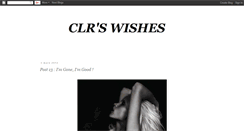 Desktop Screenshot of clrswishes.blogspot.com