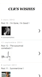 Mobile Screenshot of clrswishes.blogspot.com
