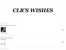Tablet Screenshot of clrswishes.blogspot.com