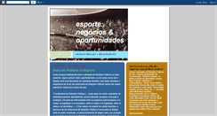 Desktop Screenshot of esportenegocioseoportunidades.blogspot.com