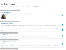 Tablet Screenshot of ex-ivan-nunes.blogspot.com