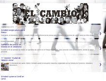 Tablet Screenshot of elnuevocambiolanus.blogspot.com