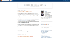 Desktop Screenshot of insidetheperimeter.blogspot.com