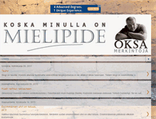 Tablet Screenshot of merkintoja.blogspot.com