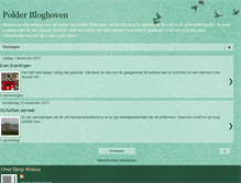 Tablet Screenshot of poldernatuurblokhoven.blogspot.com