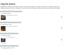 Tablet Screenshot of mbymb-teatro.blogspot.com