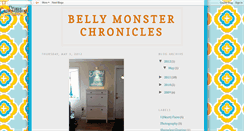 Desktop Screenshot of bellymonsterchronicles.blogspot.com