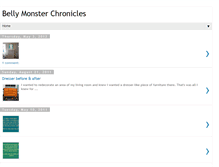 Tablet Screenshot of bellymonsterchronicles.blogspot.com