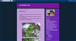 Desktop Screenshot of lavendellust.blogspot.com