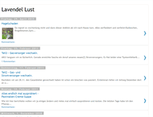 Tablet Screenshot of lavendellust.blogspot.com