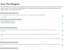 Tablet Screenshot of penguinsindanger.blogspot.com