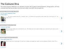 Tablet Screenshot of costumediva.blogspot.com