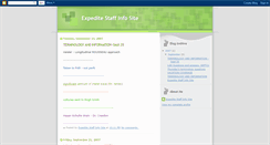 Desktop Screenshot of expediteinfo.blogspot.com