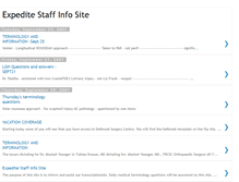 Tablet Screenshot of expediteinfo.blogspot.com