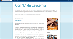 Desktop Screenshot of conldeleucemia.blogspot.com