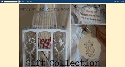 Desktop Screenshot of cindycountryhomegiftcollection.blogspot.com