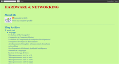 Desktop Screenshot of networkingsandhardware.blogspot.com