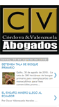 Mobile Screenshot of cvabogadosecuador.blogspot.com