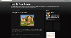 Desktop Screenshot of howtosellbuyhomes.blogspot.com