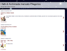 Tablet Screenshot of ifattidiarchimede.blogspot.com
