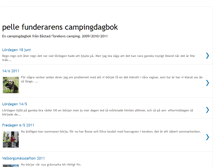 Tablet Screenshot of pellefunderarenscampingdagbok.blogspot.com