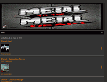 Tablet Screenshot of metaltothemetalheads.blogspot.com