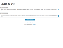 Tablet Screenshot of amets-laudio25.blogspot.com