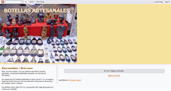 Desktop Screenshot of botellasartesanales.blogspot.com