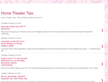 Tablet Screenshot of home-theatertips.blogspot.com