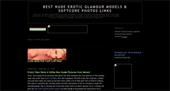 Desktop Screenshot of bestnudeglamourmodels.blogspot.com