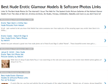 Tablet Screenshot of bestnudeglamourmodels.blogspot.com