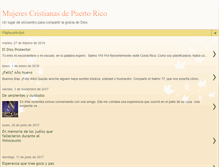 Tablet Screenshot of mujerescristianaspr.blogspot.com