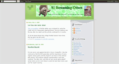 Desktop Screenshot of 91screamingotters.blogspot.com