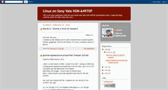 Desktop Screenshot of linuxon-vgn-a497xp.blogspot.com