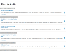 Tablet Screenshot of alleninaustin.blogspot.com