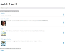 Tablet Screenshot of modulo2gar.blogspot.com